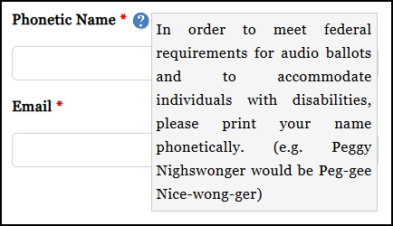Phonetic Name - More Information