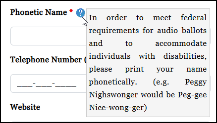 Phonetic Name - More Information